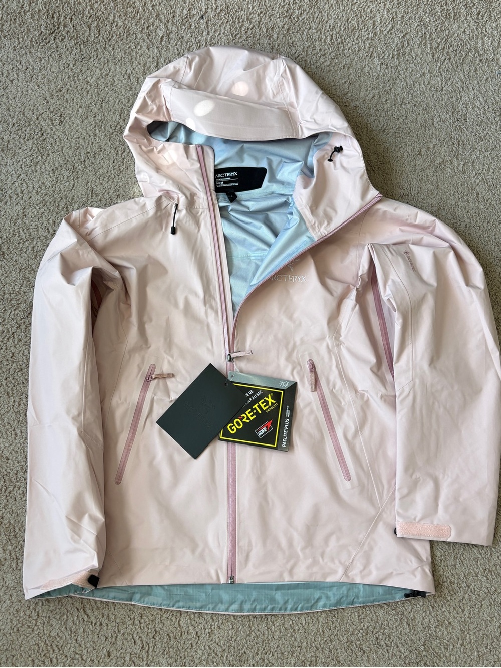 Light Pink Arc’teryx BETA SL - Size Men S